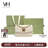 VANESSA HOGAN VH女包茵然软包系列复古太阳神斜挎包菱格链条腋下包小众单肩包