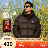 骆驼火山羽绒服1.0男士鸭绒加厚防寒面包服潮款冬季外套M13CR07089H