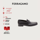 菲拉格慕（Ferragamo）男士双面Gancini扣饰莫卡辛鞋 0686084_3E _ 60 礼物送男友