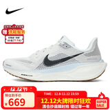 耐克NIKE男子跑步鞋 飞马41 PEGASUS 41 运动鞋FD2722-113帆白/黑42.5