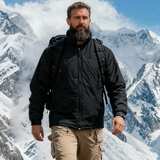 赫利肯L7棉服 户外防寒保暖C棉棉衣Helikon冬季保暖加厚夹克滑雪登山服 黑色【L7战术版】 XS 【约100-140斤】