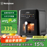 西屋（Westinghouse）空气炸锅全金属内腔免翻面可视化6L大容量多功能炸烤箱一体 WKZ60G20