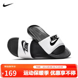 耐克NIKE男子拖鞋 NIKE VICTORI ONE SLIDE 运动鞋CN9675-005白色 44