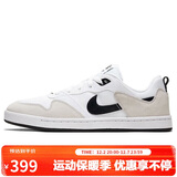 耐克NIKE男女通款板鞋经典SB ALLEYOOP运动鞋CJ0882-100白黑44码