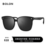 BOLON暴龙眼镜太阳镜防晒墨镜男女款韩版经典方框遮阳镜旅游街拍BL3027 大码BL3037D11-暗黑反光