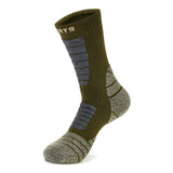 TFO 美利奴羊毛袜 透气户外运动袜徒步登山袜2202326 男款棕色