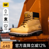CAT卡特经典大黄靴马丁靴男鞋牛皮面固特异户外工装靴P725756P1EDC25 经典款 41