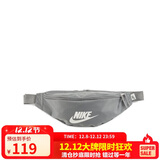 耐克（NIKE）男女腰包 单肩包斜挎包胸包休闲包DB0490-084 灰色