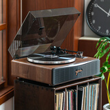 赛塔林（syitren）PARON二代 黑胶唱片机 复古留声机 老式胶片唱机 一体式电唱机 内置蓝牙音响 七夕情人节礼物 PARON黑胶唱机