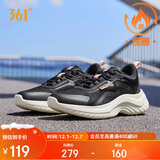 361°运动鞋女秋冬季保暖网布轻便减震通勤休闲跑步鞋子女682232210-4