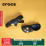 CROCS卡骆驰洞洞鞋贝雅男鞋女鞋轻便耐磨一脚蹬拖鞋休闲鞋|10126 黑色-001 44 (280mm)