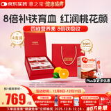 意之宝红皇后育血粉补铁铁剂补气血女性活性叶酸送礼品孕期礼盒4盒装