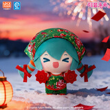 灵动创想初音未来过大年毛绒挂件玩偶东北花袄二人转公仔生日情人节礼物