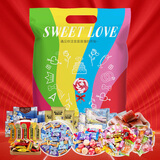 阿尔卑斯徐福记喜糖果700g/袋约88颗 软硬糖果散装多品牌多种口味零食