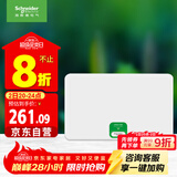 施耐德电气 配电箱空开强电箱18回路白色 家用暗装配线箱套装天朗系列TLA18B