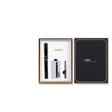 LAMY钢笔签字笔 套装礼盒生日节日礼物 德国进口 狩猎系列 拾光墨水笔礼盒 磨砂黑 F0.7mm