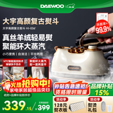 大宇（DAEWOO）【差旅推荐】手持挂烫机家用熨烫机蒸汽电熨斗 旅游出差便携式小型除菌烫衣神器HI-036 北欧白