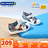 江博士（DR·KONG）夏季男童舒适运动风宝宝学步鞋透气幼儿童鞋 潮流国货儿童凉鞋 蓝/米 23 脚长约13.7-14.3