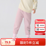 巴拉巴拉儿童长裤男童女童加厚加绒裤子冬装亲子百搭休闲束脚208424108227