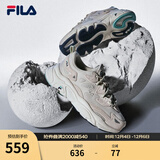 FILA斐乐女鞋跑步鞋情侣同款老爹鞋MARS火星鞋男鞋休闲运动鞋 【女款】奶白/木薯粉-GT 36.5