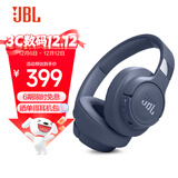 JBLT770NC头戴式主动降噪蓝牙耳机 手机电脑笔记本耳机游戏无线有线耳机  蓝色