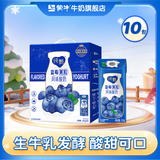 蒙牛  纯甄风味酸牛奶营养早餐风味酸奶礼盒装 蓝莓果粒风味酸奶 200g×10盒