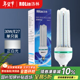 洛林（ROlin）led灯泡节能灯泡 e27大螺口家用商用大功率光源 30W白光