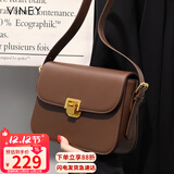 viney马鞍包牛皮包包女包轻奢腋下单肩斜挎包生日圣诞礼物送女生女友