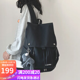 爱情海双肩包书包女初高中大学生电脑包15吋大容量4-6年级旅行背包