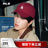 MLB帽子男女棒球帽时尚送礼户外休闲鸭舌帽软顶3ACP7701N-07WIS