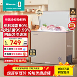 海信（Hisense）203L减霜冰柜家用商用小型冷柜 冷藏冷冻转换 一级能效卧式冰箱以旧换新国家补贴BD/BC-203NUD
