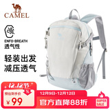骆驼（CAMEL）【云影】轻便双肩包户外徒步爬山登山包学生书包旅游背包  冰川蓝