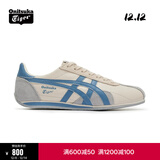 Onitsuka Tiger鬼塚虎男女款中性鞋子复古舒适运动休闲鞋男RUNSPARK 米色/蓝色-250 40