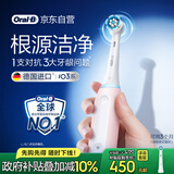 欧乐B智能电动牙刷iO3浪漫粉刷头*1根源洁净国家补贴京东自营京东金榜送礼赠生日礼物情侣送男友送女友