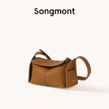 Songmont山下有松挂耳系列屋檐包mini设计师款头层牛皮通勤斜挎hobo包礼物
