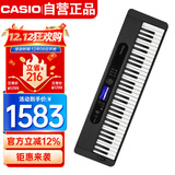 卡西欧（CASIO）电子琴CTS410黑色力度感应键盘专业演奏教学娱乐61键电子琴