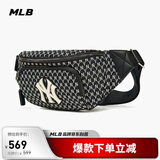 MLB胸包复古老花腰包休闲户外女友斜挎包3AHSM051N
