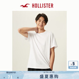 HOLLISTER24夏款经典小海鸥情侣基础款短袖T恤男装女装KI324-4042 白色 L (180/108A)