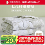 罗莱家纺 空调夏被 超柔可水洗七孔纤维夏凉被芯 净重2.7斤 220*250cm