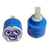 凸摩恩（MOEN）原装陶瓷阀芯配件厨房/面盆/淋浴龙头提拉阀开关芯轴恒心 摩恩35MM平脚阀芯