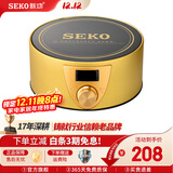 新功（SEKO）喷淋电陶炉煮茶器烧水壶电水壶电茶炉高硼硅玻璃电茶壶 Q6A/Q10A Q10A（单炉）