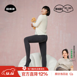 菇娘家灰色打底裤保暖连裤袜女秋冬加绒格雷裤光腿神器可外穿显瘦大码