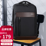 高尔夫（GOLF）双肩包男15.6英寸笔记本电脑包多功能防泼水旅行出差背包学生书包