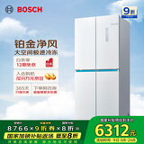 博世（BOSCH）全域智净550L十字门冰箱风冷无霜 抗菌净味 一级能效 大容量K5C821E23C国家补贴