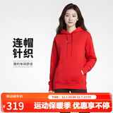 耐克(NIKE)女春秋连帽卫衣 休闲运动 时尚舒适FZ6559-657红 S