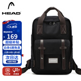 海德（HEAD）背包女大容量双肩包男15.6英寸笔记本电脑包旅行包国家地理书包