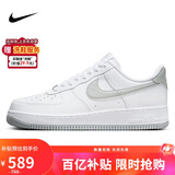 耐克NIKE缓震板鞋男空军一号 AIR FORCE 1运动鞋 FJ4146-100白灰41
