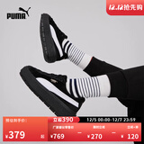 彪马（PUMA）【厚底鞋】女经典复古增高休闲鞋松糕鞋 PLATFORM 372613 黑色-白-01 37