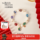 大英博物馆东方梦境香灰琉璃景泰蓝葫芦手链女款手串送女生日圣诞礼物