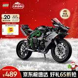 乐高（LEGO）积木拼装机械组系列42170 川崎H2摩托车不可遥控男孩玩具圣诞礼物